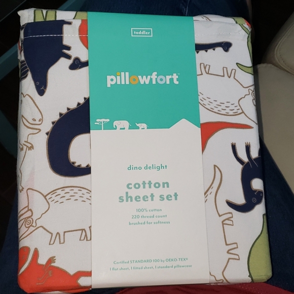 Cotton Sheet Set Dino Delight 
